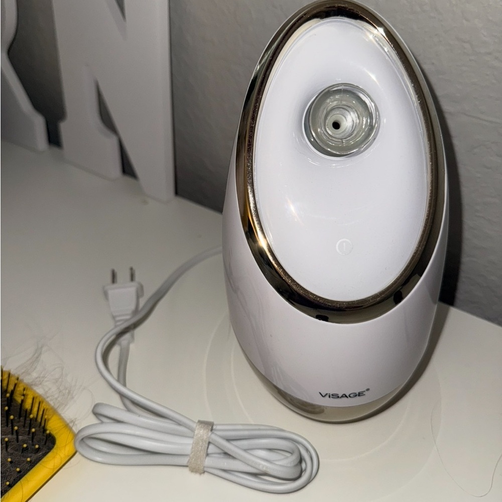 Visage Facial Steamer with Gold Trim